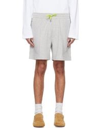 CASABLANCA - Cashmere Blend Sweat Shorts - Lyst