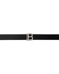 Balmain - Smooth Leather B Belt - Lyst