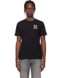 Off-White c/o Virgil Abloh - Small Arrow Slim Logo T-Shirt - Lyst