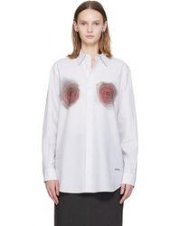 Jean Paul Gaultier - 'The Blurry Roses Print' Shirt - Lyst