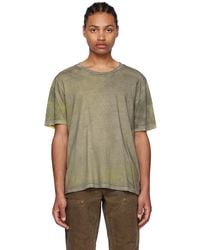 NOTSONORMAL - Taupe Sprayed T-shirt - Lyst