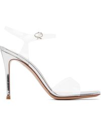 Gianvito Rossi - Transparent & Cher Heeled Sandals - Lyst