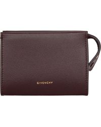 Givenchy - Porte-Carte Day Bourgogne À Glissière - Lyst
