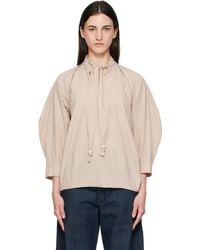 Lemaire - Scarf Blouse - Lyst