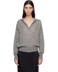 Tom Ford - Ultrasoft Cashmere Silk Oversized Open Polo - Lyst