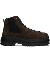 Jil Sander - Ankle Chelsea Boots - Lyst