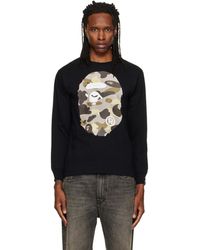 A Bathing Ape - Color Camo Big Ape Head Long Sleeve T-Shirt - Lyst