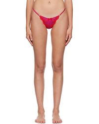 Agent Provocateur - Pink Molly Thong - Lyst