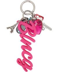 Balenciaga - Charm Hourglass Soft Big Souvenirs Keychain - Lyst