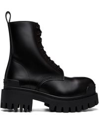 Balenciaga - Strike Zip Boots - Lyst