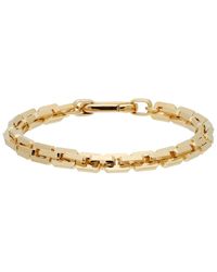 Laura Lombardi Herringbone-chain Necklace in Gold (Metallic) | Lyst Australia