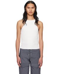 Dion Lee - White Barball Tank Top - Lyst