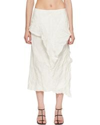 Proenza Schouler - Off- Hansly Midi Skirt - Lyst