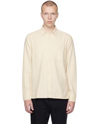 Officine Generale - Off-white Ahmad Shirt - Lyst