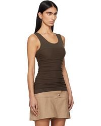 paloma wool ブラウン ハルター ネック チュニック Paloma Wool ホルターネック トップ ナチュラル | Lyst