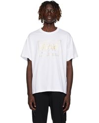 Versace - ホワイト グラフィックtシャツ - Lyst