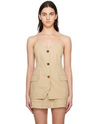 Pushbutton - Button Camisole - Lyst