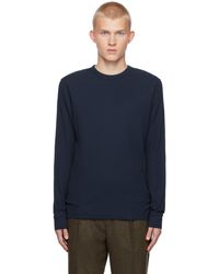 Sunspel - Long Sleeve Waffle T-Shirt - Lyst