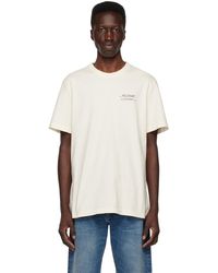 Golden Goose - Off-white Distressed T-shirt - Lyst
