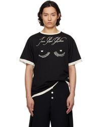 Jean Paul Gaultier - 'The Oversized Tattoo Poem' T-Shirt - Lyst