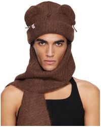 Charles Jeffrey - Alpaca Chunky Ears Scarf Beanie - Lyst