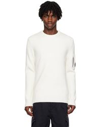 C.P. Company - Off- Lens Sweater - Lyst