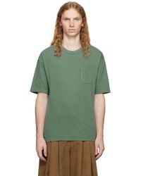 Visvim - Garment-Dyed Cotton-Blend T-Shirt - Lyst