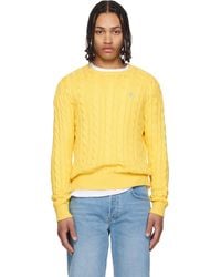 Polo Ralph Lauren - Cable-Knit Cotton Sweater - Lyst