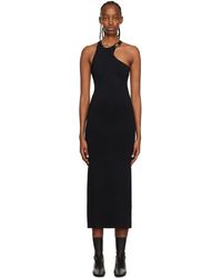Sir. The Label Eva Knit Open-back Midi Dress in Brown | Lyst