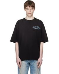 Amiri - Crystal 'Chateau' Script Oversized T-Shirt - Lyst