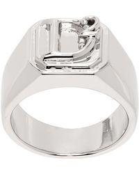 DSquared² - Silver Statement Ring - Lyst