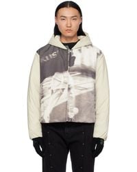 Kusikohc - Off- & Padded Printed Jacket - Lyst