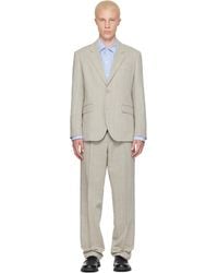 HUGO - Two-Piece Modern-Fit Herringbone Twill Suit - Lyst