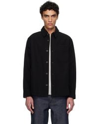 A.P.C. - Basile Brodée Poitrine Overshirt - Lyst