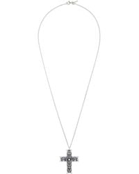 Emanuele Bicocchi - Reissue Notre-Dame Large Cross Necklace - Lyst