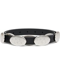 Anderson's - Slim Nappa Calf Leather Belt - Lyst