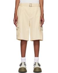 Jacquemus - La Casaコレクション ベージュ The Cargo Bermuda ショートパンツ - Lyst