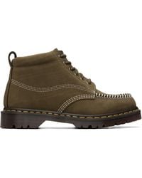 Dr. Martens - Khaki Lowell Chukka Nubuck Moc Toe Boots - Lyst