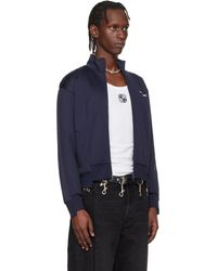 Vetements ' X Reebok' Reworked Track Jacket in Black for Men | Lyst