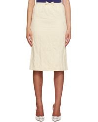 ShuShu/Tong - Straight Midi Skirt - Lyst
