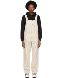Carhartt WIP Off- Trade Overalls - Natural