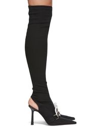Ancuta Sarca Ssense Exclusive J1 Tall Boots - Black