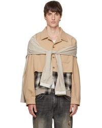 we11done - Layered Blouson Jacket - Lyst
