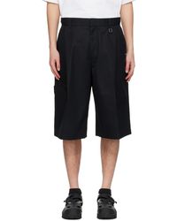 WOOYOUNGMI - One-Tuck Shorts - Lyst