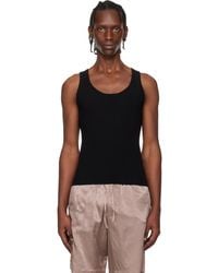 Dries Van Noten - Rib Knit Tank Top - Lyst