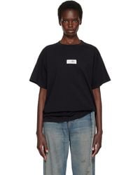 MM6 by Maison Margiela - Logo Patch T-Shirt - Lyst