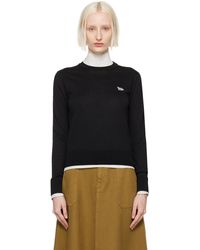 Maison Kitsuné - Baby Fox Patch Regular Sweater - Lyst