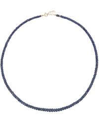 JIA JIA - September Birthstone Beaded Necklace - Lyst