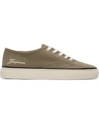 Jacquemus - Khaki 'The Féfé' Sneakers - Lyst