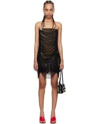Jean Paul Gaultier - Shayne Oliverエディション ブラウン ミニドレス - Lyst